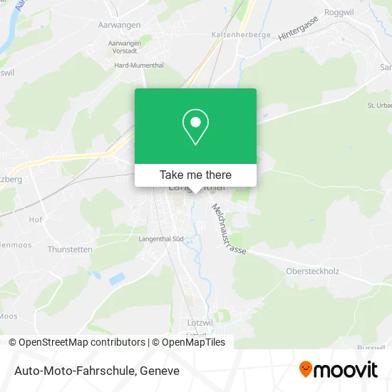 Auto-Moto-Fahrschule map