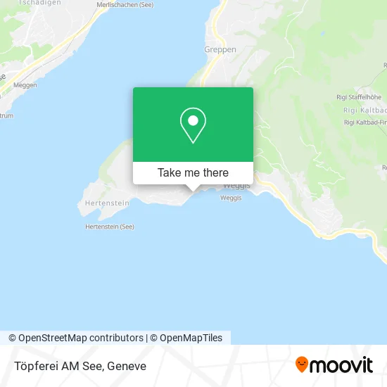 Töpferei AM See map