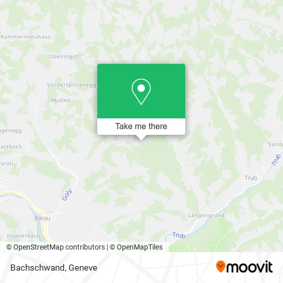 Bachschwand map