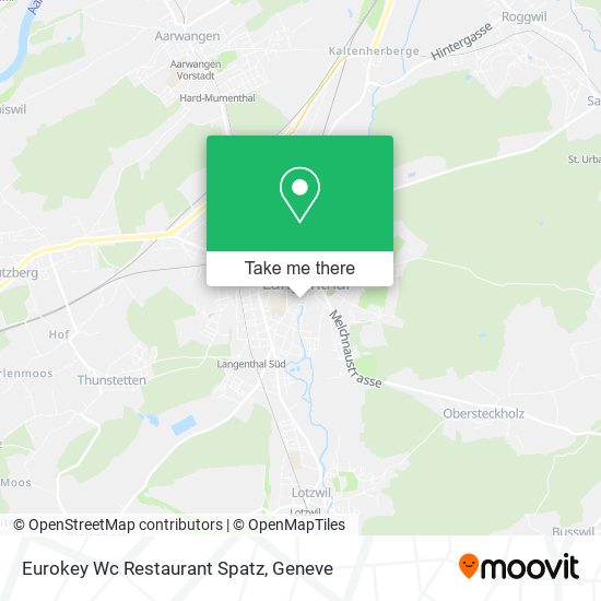 Eurokey Wc Restaurant Spatz map