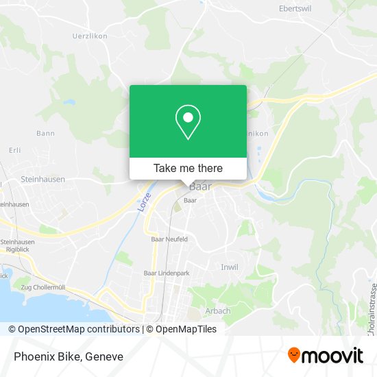 Phoenix Bike map