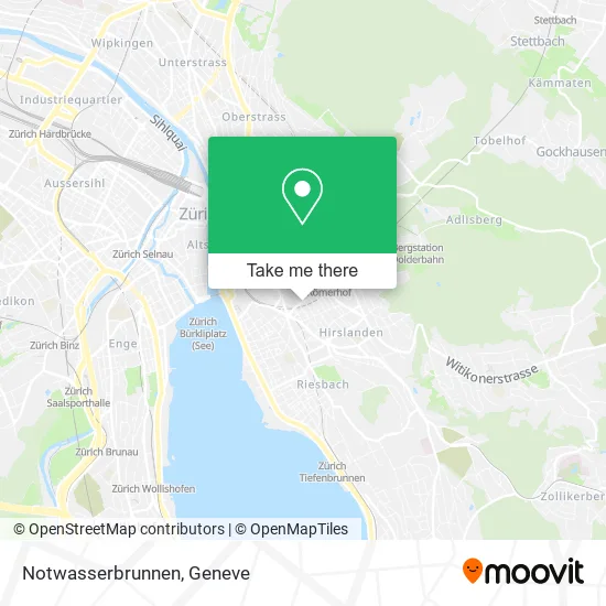 Notwasserbrunnen map