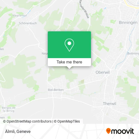 Älmli map