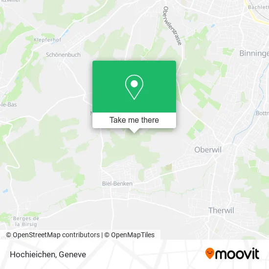 Hochieichen map