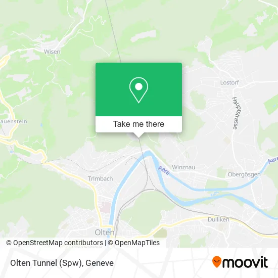 Olten Tunnel (Spw) map