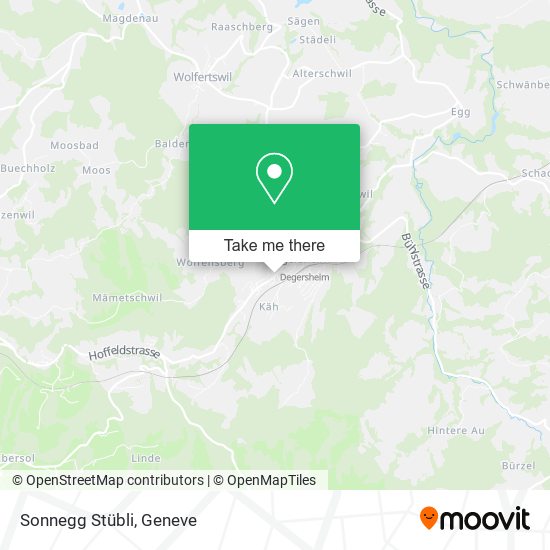 Sonnegg Stübli map