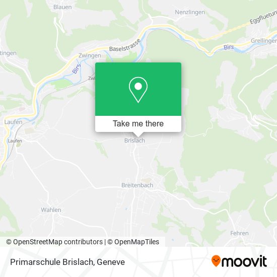 Primarschule Brislach map