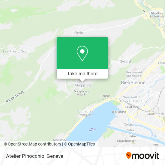 Atelier Pinocchio map