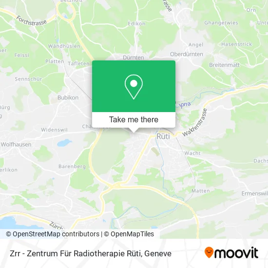 Zrr - Zentrum Für Radiotherapie Rüti map