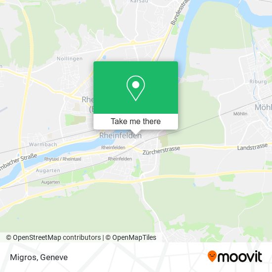 Migros map