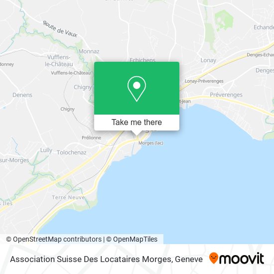 Association Suisse Des Locataires Morges plan