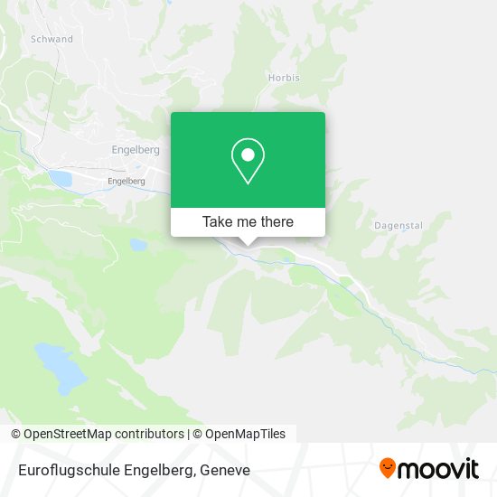 Euroflugschule Engelberg map