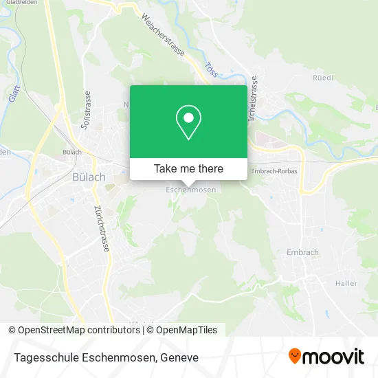 Tagesschule Eschenmosen map
