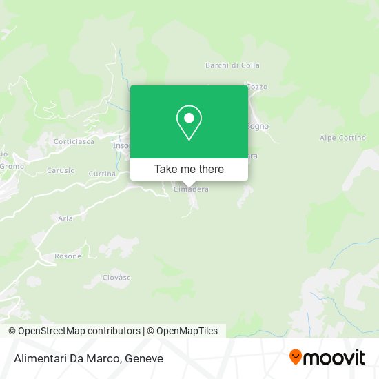 Alimentari Da Marco map