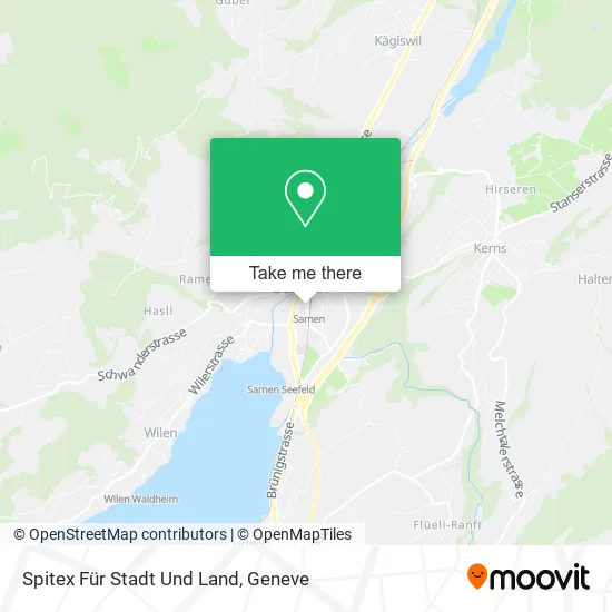 Spitex Für Stadt Und Land map