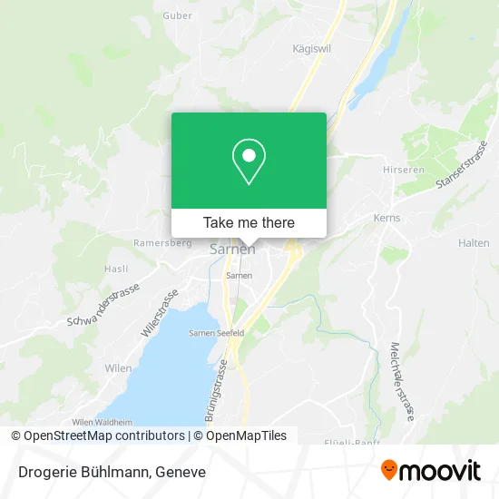 Drogerie Bühlmann map