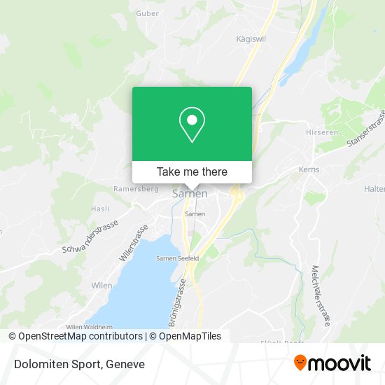 Dolomiten Sport map