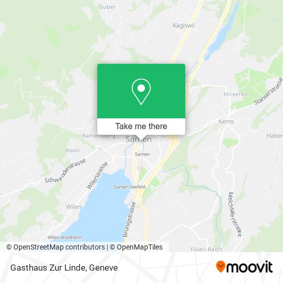 Gasthaus Zur Linde map