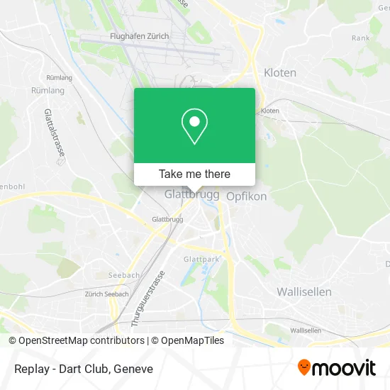 Replay - Dart Club map