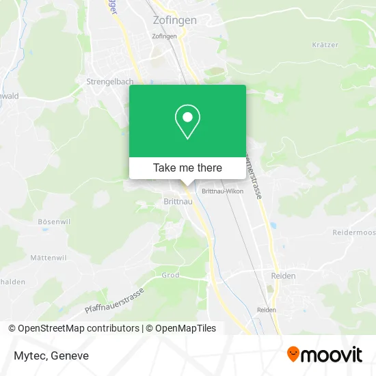 Mytec map