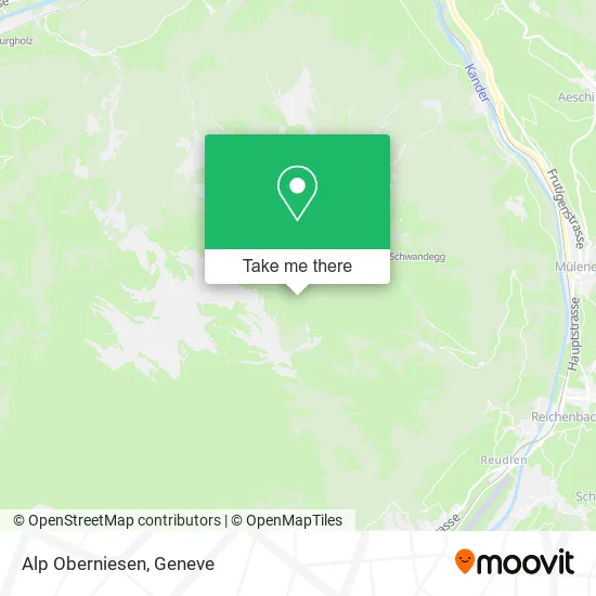 Alp Oberniesen map