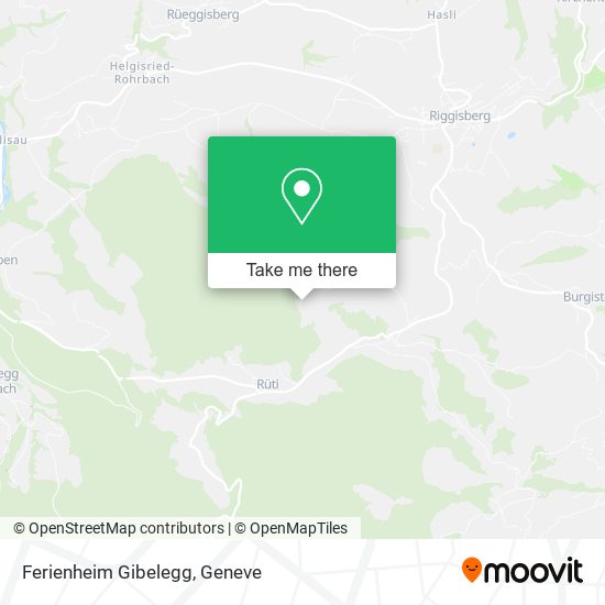 Ferienheim Gibelegg map