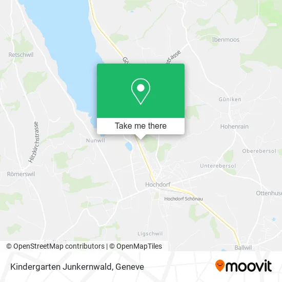 Kindergarten Junkernwald map