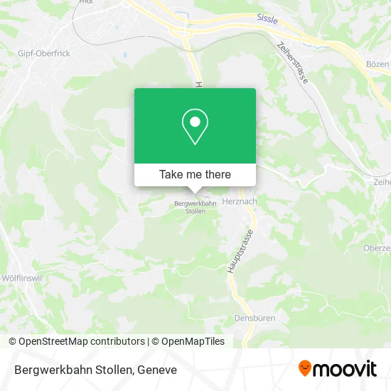 Bergwerkbahn Stollen map