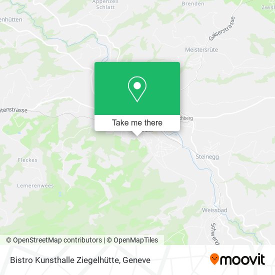Bistro Kunsthalle Ziegelhütte map
