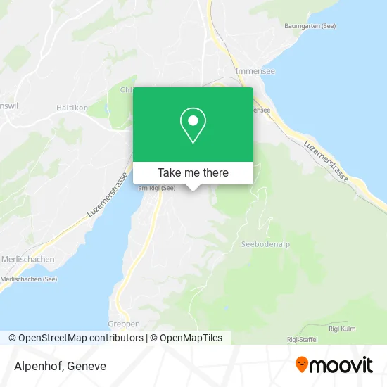 Alpenhof map