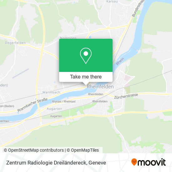 Zentrum Radiologie Dreiländereck map