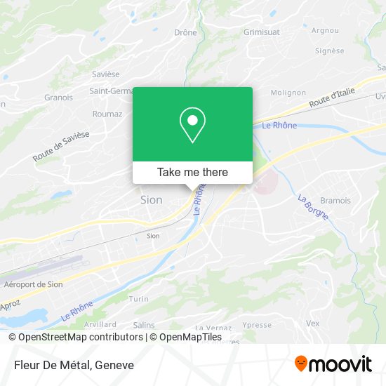 Fleur De Métal map