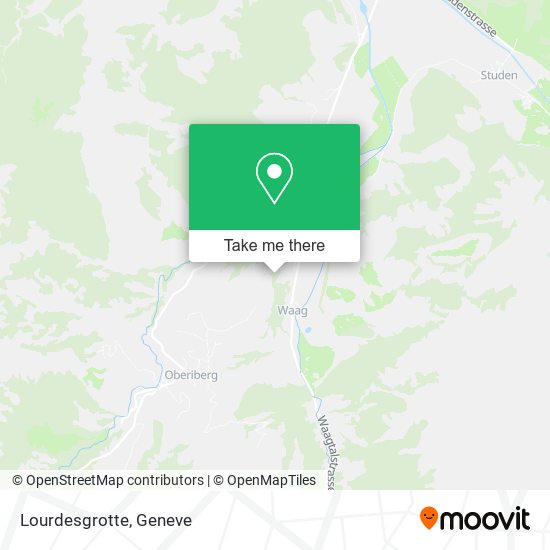 Lourdesgrotte map