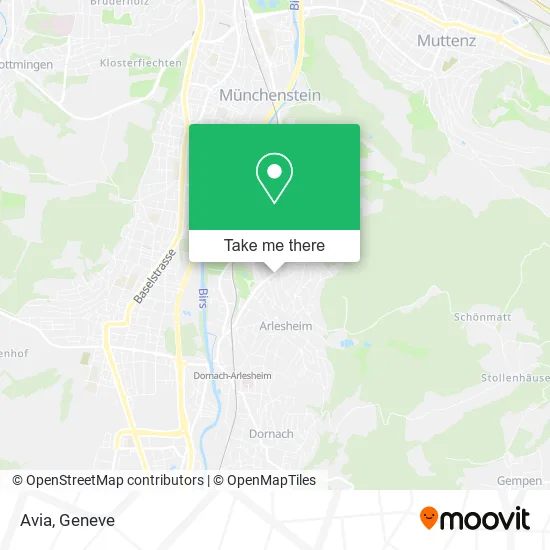 Avia map