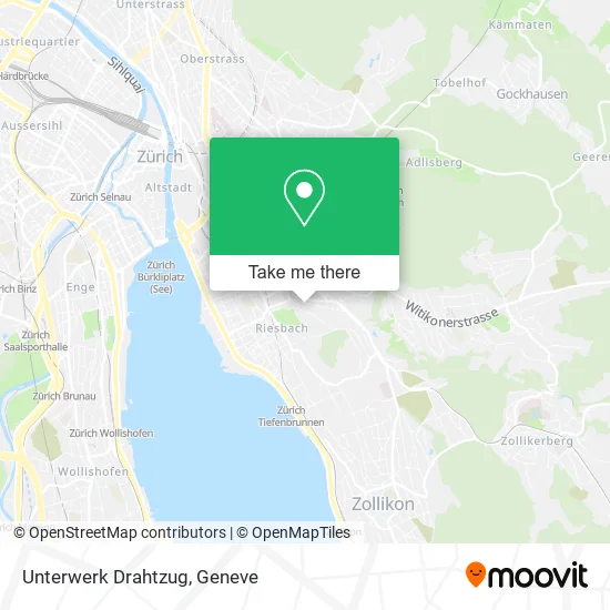 Unterwerk Drahtzug map