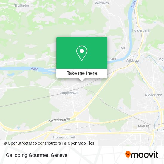 Galloping Gourmet map
