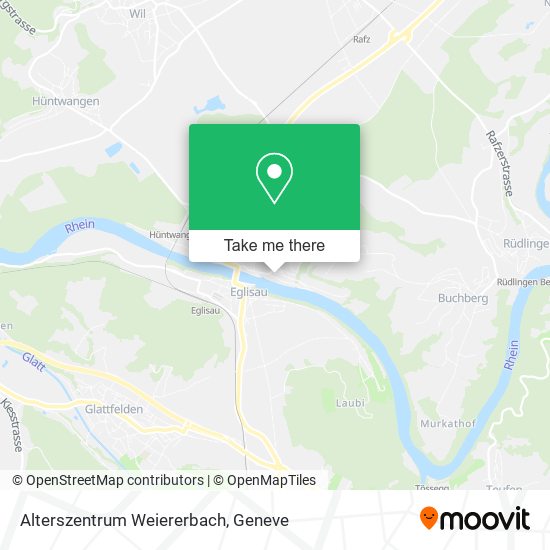 Alterszentrum Weiererbach plan