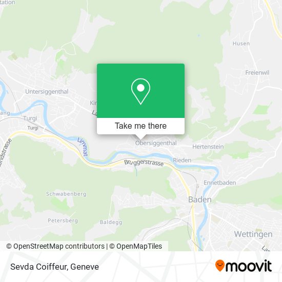 Sevda Coiffeur map