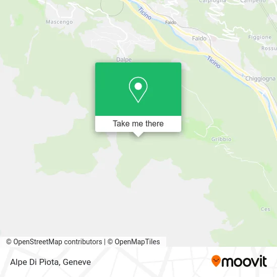 Alpe Di Pìota map