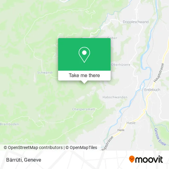 Bärrüti map