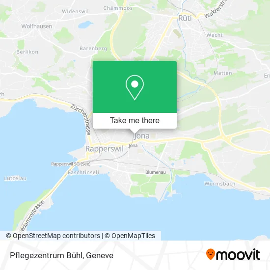 Pflegezentrum Bühl map