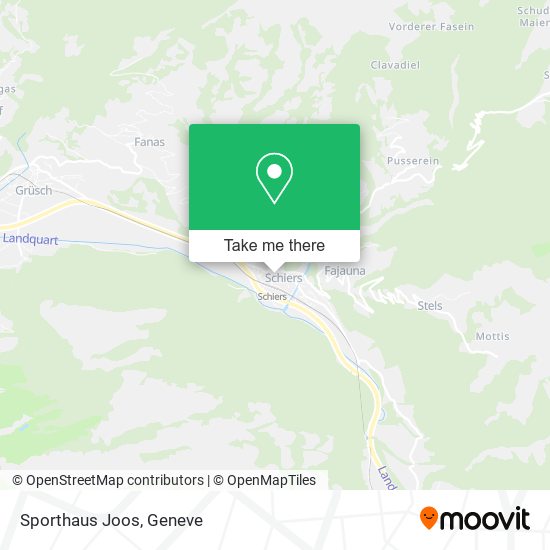 Sporthaus Joos map