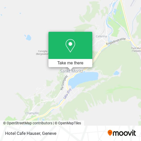 Hotel Cafe Hauser map