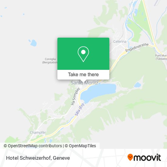 Hotel Schweizerhof map