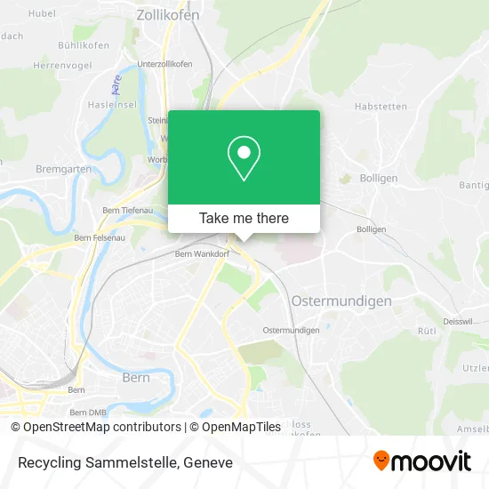 Recycling Sammelstelle map
