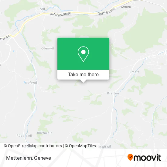 Mettenlehn map