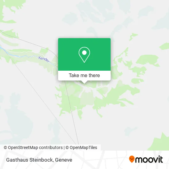 Gasthaus Steinbock map