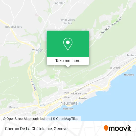 Chemin De La Châtelainie map