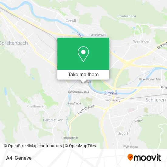 A4 map