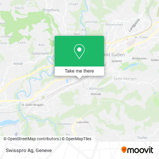 Swisspro Ag map